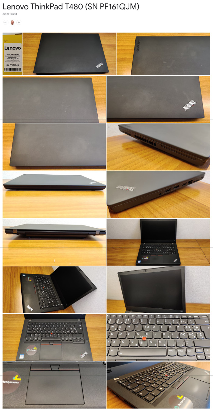 Galerija slika laptopa